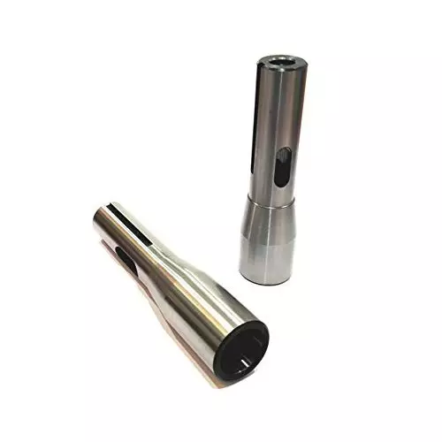 Assorts Drill Sleeve Reducer Too Steel R8 to MT2 Morse Taper Shank 11.11 mm (7/16 Inch) UNF Drawbar Thread