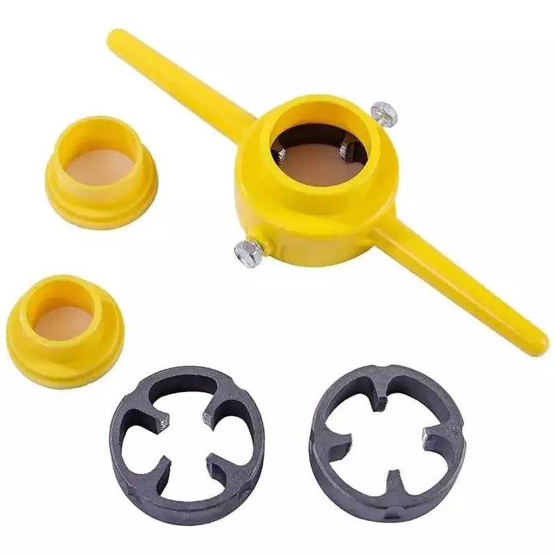 DY TOOLS PVC Thread Maker Tool Set with Automatic Open Plastic PPR Pipe Cutter, 1524