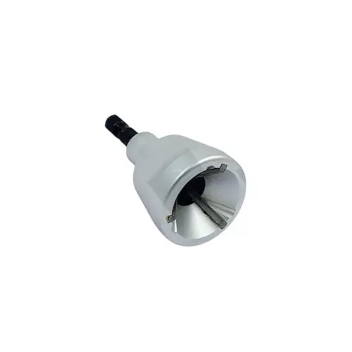 A.D INTERNATIONAL Heavy Duty Deburring Chamfer Tool with Tungsten Carbide Blades Quick-Release Hex Shank for Burr Removal, 1100-CS-174