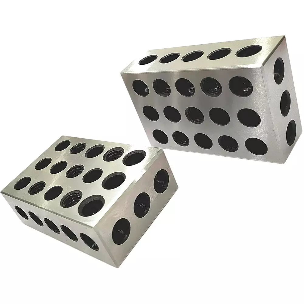 Assorts Deep Hardened Ultra Precision 1-2-3 Blocks Tool Steel 25x50x75 mm