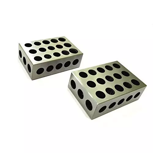 Assorts Deep Hardened Ultra Precision 1-2-3 Blocks Tool Steel 25x50x75 mm