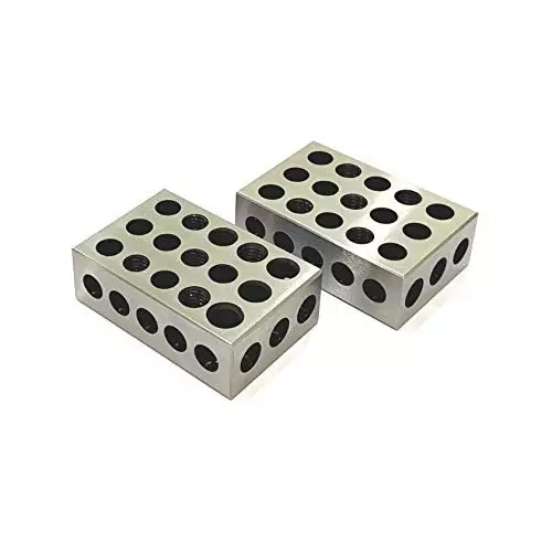 Assorts Deep Hardened Ultra Precision 1-2-3 Blocks Tool Steel 25x50x75 mm