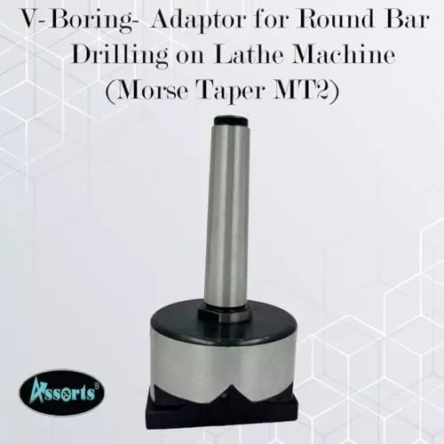 Assorts V-Boring-Adaptor Tool Steel Straight Morse Taper MT2 Shank 40 mm Max Dia