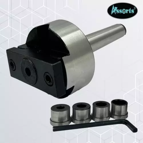 Assorts V-Boring-Adaptor Tool Steel Straight Morse Taper MT2 Shank 40 mm Max Dia