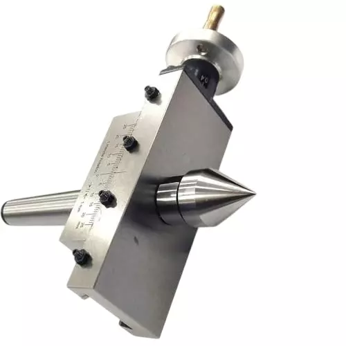 MachEl Taper Turning Attachment With Dead Center For Lathe Machine, 2MT