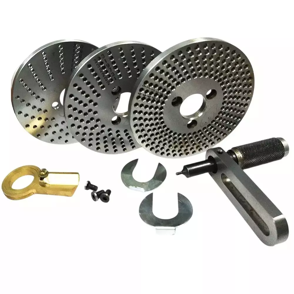 Buyohlic International Steel Dividing Plates Set With Working Manual for HV4 /HV6 Rotary Table, BL-I5P4-TWB7