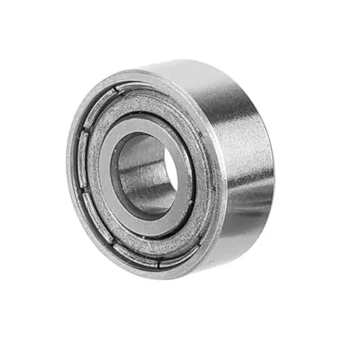Yuri Router Bit Bearing Round Shape Silver Color Metal Used as Accessory for Power Tools