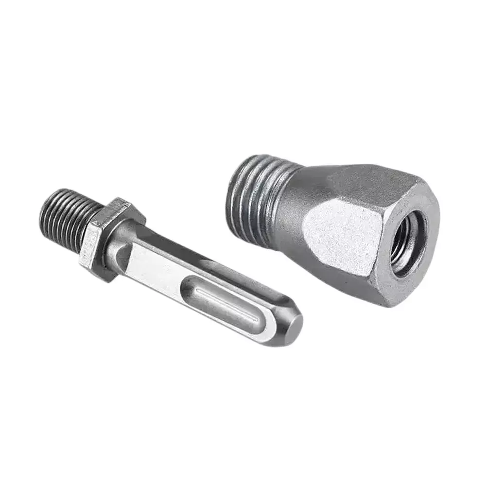 DY TOOLS SDS Plus M22 Diamond Core Drill Bit Set Square/Hex Transfer Head High Carbon Steel, Silver