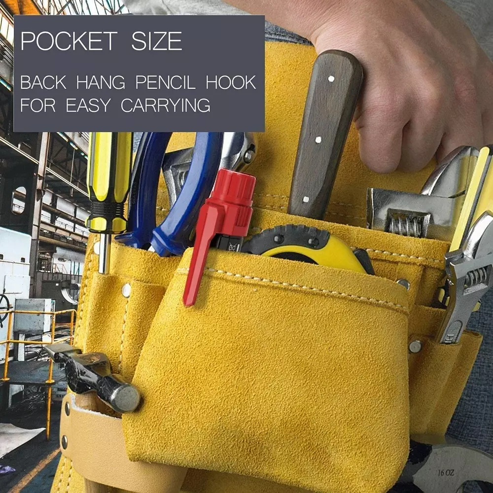 DY TOOLS Non-Contact AC Voltage Detector 12-1000 V AC Voltage Battery Powered with LCD Analog Display, DB016