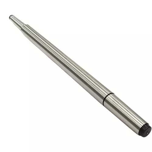 A.D INTERNATIONAL Lathe Tailstock Alignment Mandrel Test Bar Double End with MT2 & MT3 Shank and 450 mm OAL, DL-8045-0LC7