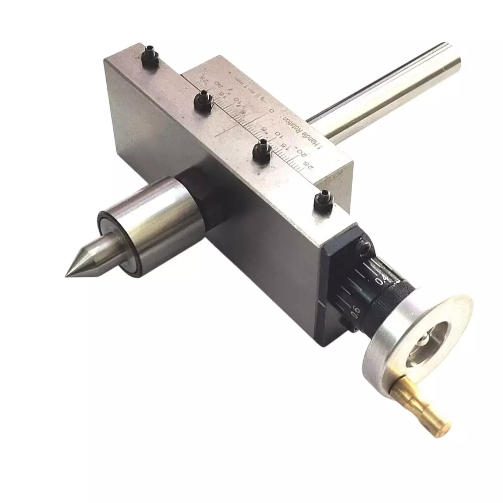 A.D INTERNATIONAL Taper Turning Attachment with Straight Shank for off-Setting Lathe's Tailstock Metric, HF-B6PK-YEN8