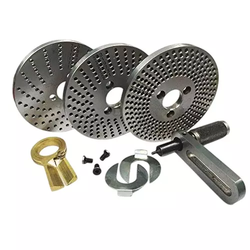 A.D INTERNATIONAL Steel Dividing Plates Set With Working Manual for HV4 /HV6 Rotary Table, BL-I5P4-TWB7