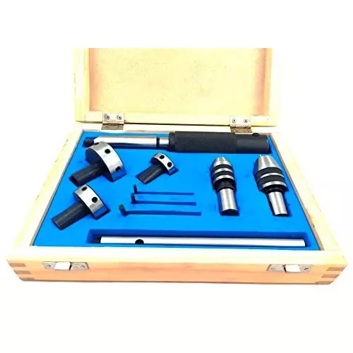 Assorts Tailstock Attachment Tool Steel Morse Taper MT4 20.64, 25.4, 38.1 mm for Tapping & Threading