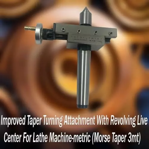 Assorts New Improved Taper Turning Attachment Tool Steel Morse Taper 3MT 25 mm Left & Right