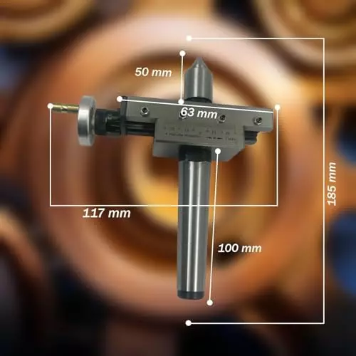 Assorts New Improved Taper Turning Attachment Tool Steel Morse Taper 3MT 25 mm Left & Right