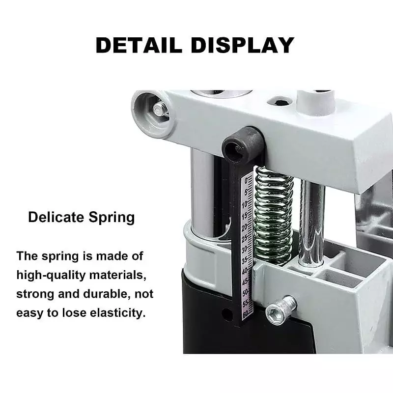 Jawsons Double Layer Heavy Duty Adjustable Drill Press Stand 0-70 mm Clamping Length with Scale, 88709