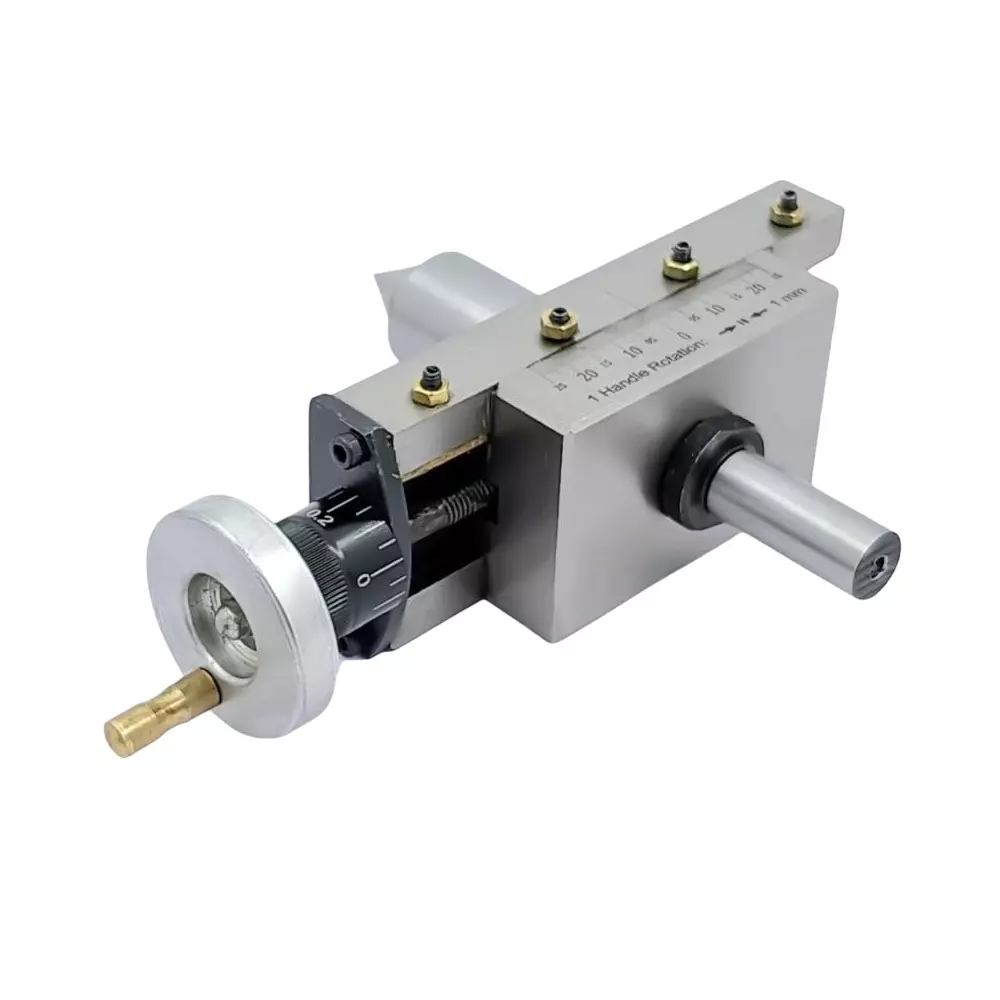A.D INTERNATIONAL Lathe Taper Turning Attachment with Revolving Live Center for Taper Turning without offsetting The Lathe Tailstock, EG-8RLJ-A8P3