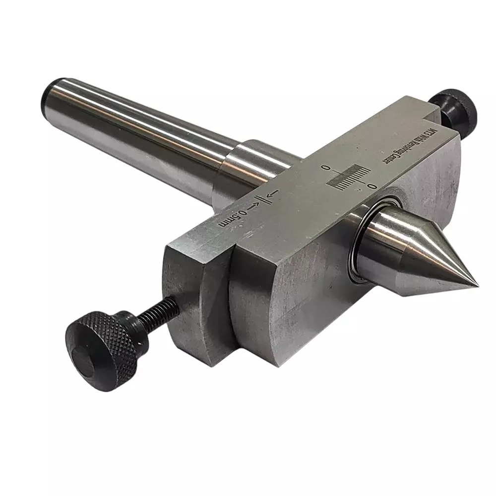 A.D INTERNATIONAL Taper Turning Attachment with Live Revolving Center, MT3 Shank for Lathe Machine, 3D-HZ6O-FUT5