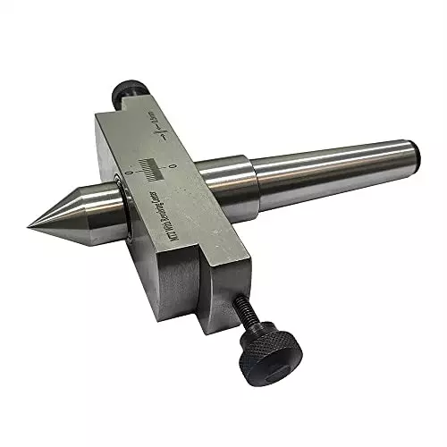 A.D INTERNATIONAL Taper Turning Attachment with Live Revolving Center, MT3 Shank for Lathe Machine, 3D-HZ6O-FUT5