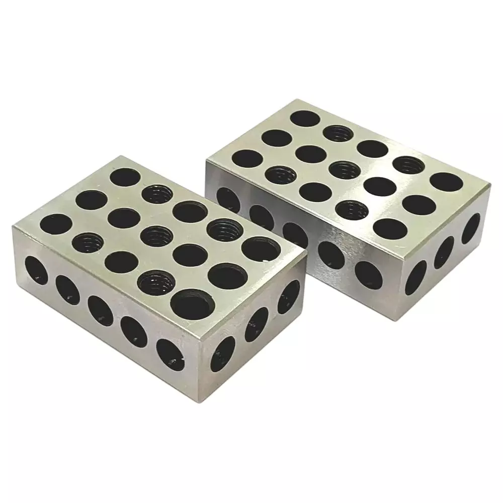 Assorts Deep Hardened Ultra Precision 1-2-3 Blocks Tool Steel 25x50x75 mm (Pack of 3 Pairs)