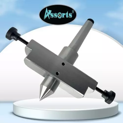 Assorts LATHE'S Tailstock Attachment Tool Steel & Alloy Steel Morse Taper 2MT for Metal-Turning In Taper Profile