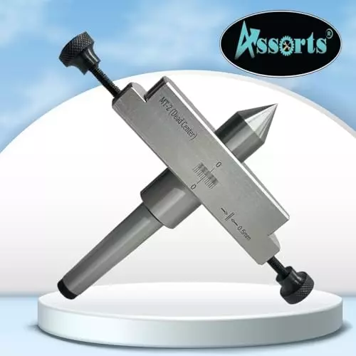 Assorts LATHE'S Tailstock Attachment Tool Steel & Alloy Steel Morse Taper 2MT for Metal-Turning In Taper Profile