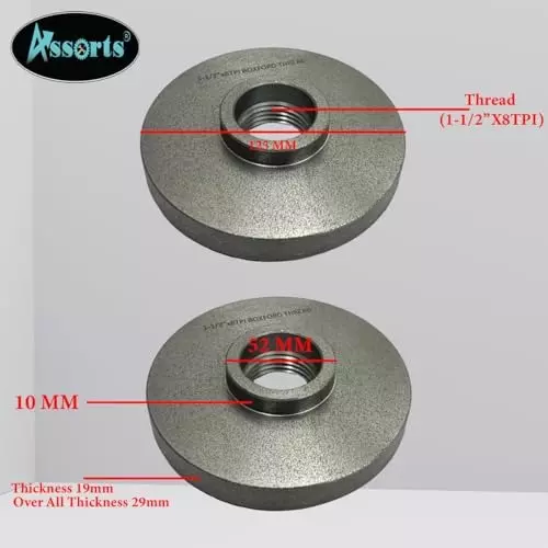Assorts Backplate Cast Iron 125 mm (5 Inch) for Backford Lathe