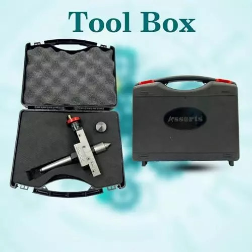 Assorts Improved Tapper Turning Attachment Tool Steel & Cast Iron MT3 for Lathe Machine