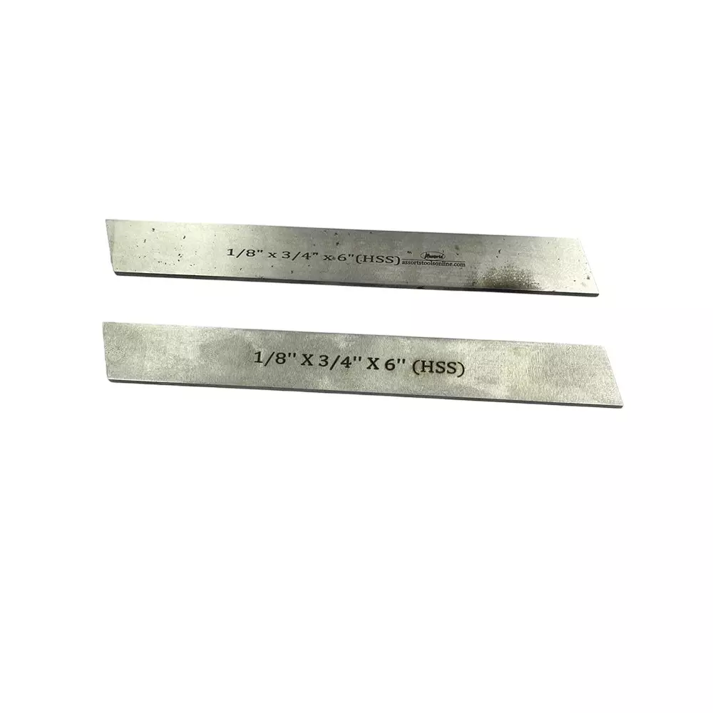 Assorts Trapezoid Blade High Speed Material for Lathe Parting Cut off & Tool Holders (Pack of 2)