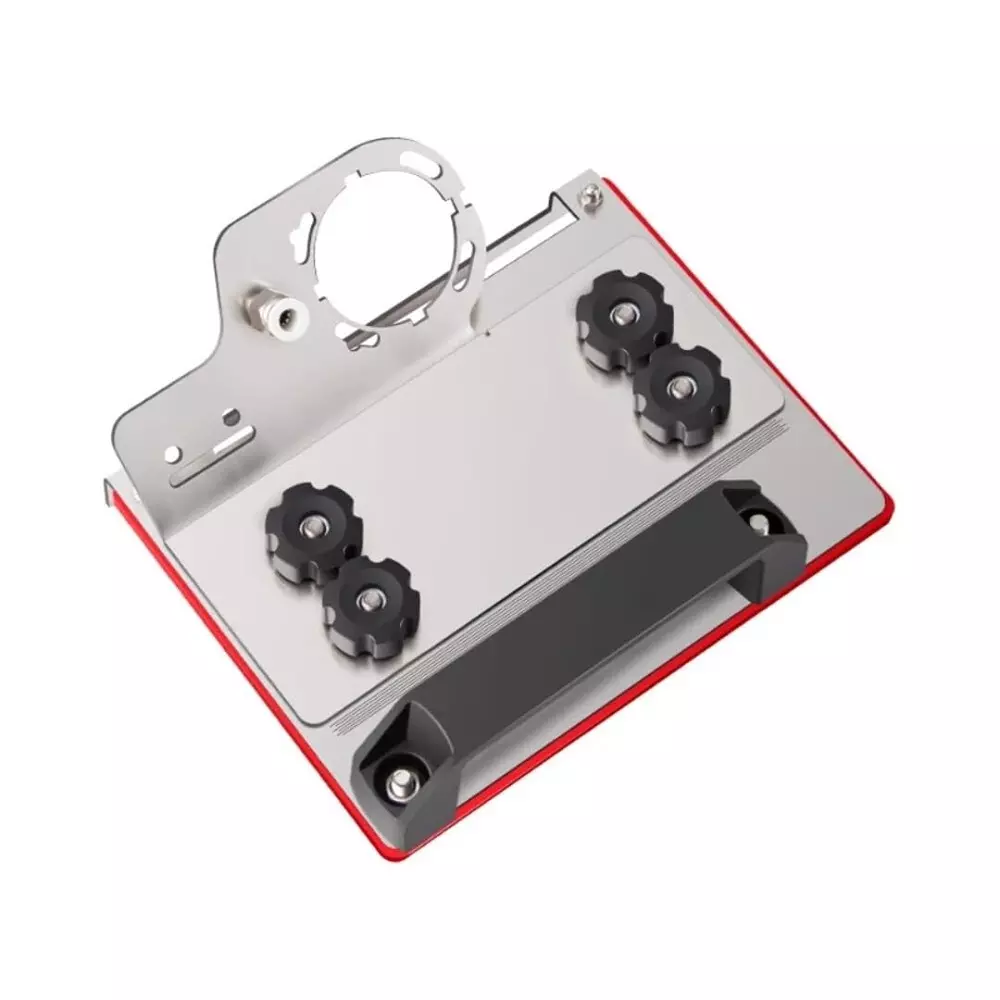 Jawsons Tile Chamfering & Cutting Guide 45° Small with Adjustable Thickness, Stainless Steel & PP Base