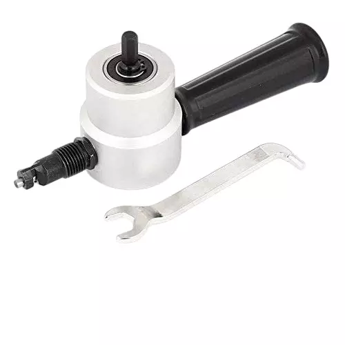 YADAV Double Head Sheet Nibbler Cutter Tool Drill Attachment 130 mm Sheet Metal Cutting Hand Tools