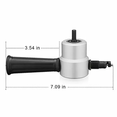 YADAV Double Head Sheet Nibbler Cutter Tool Drill Attachment 130 mm Sheet Metal Cutting Hand Tools
