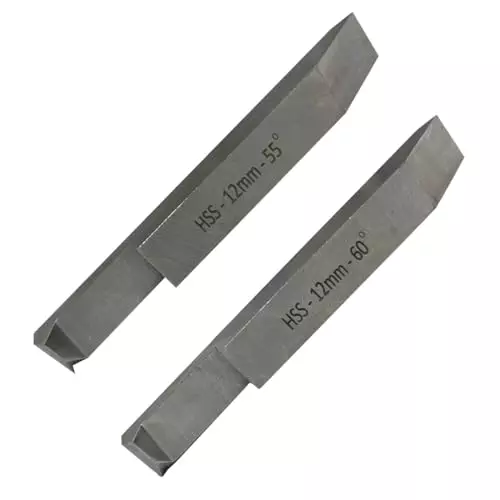 MachEl Double-End HSS Threading Tool Set 12x12 mm Shank (Pack of 2)