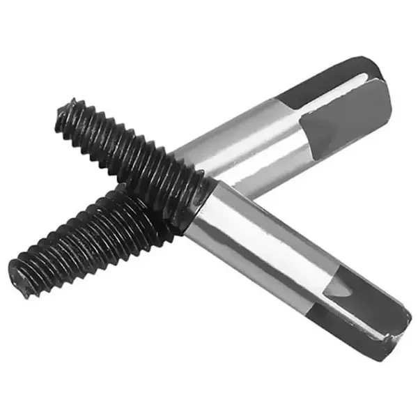 DY TOOLS Screw Extractor Set High-Grade Steel 45° Cutting Angle String with Storage Case (Set of 5 Pcs)