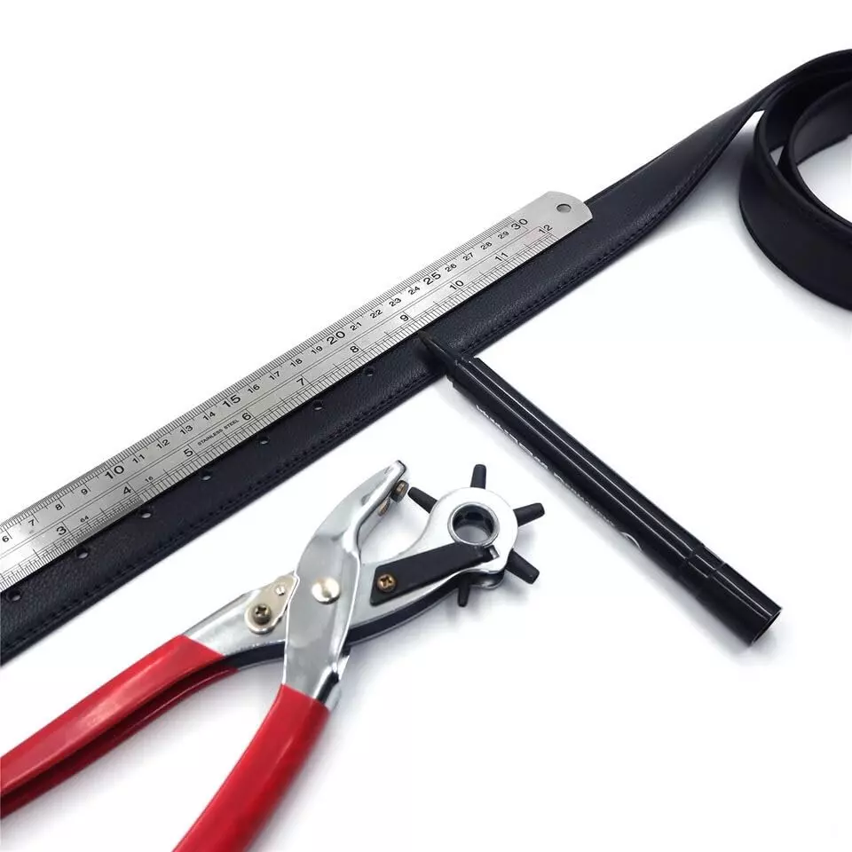 DY TOOLS Professional Hole Punch Plier 22.86 cm (9 inch) with 2-4.5 mm Six Versatile Punch Size, SB1023