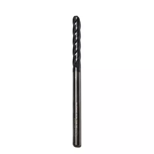 V3 VX2 Series Solid Carbide Ball Nose End Mill ALCRONA 55 HRC 3 mm Dia 4 Flutes 60 mm