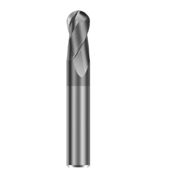 V3 VX2 Series Solid Carbide Ball Nose End Mill ALCRONA 55 HRC 4 Flutes 60 mm Overall Length