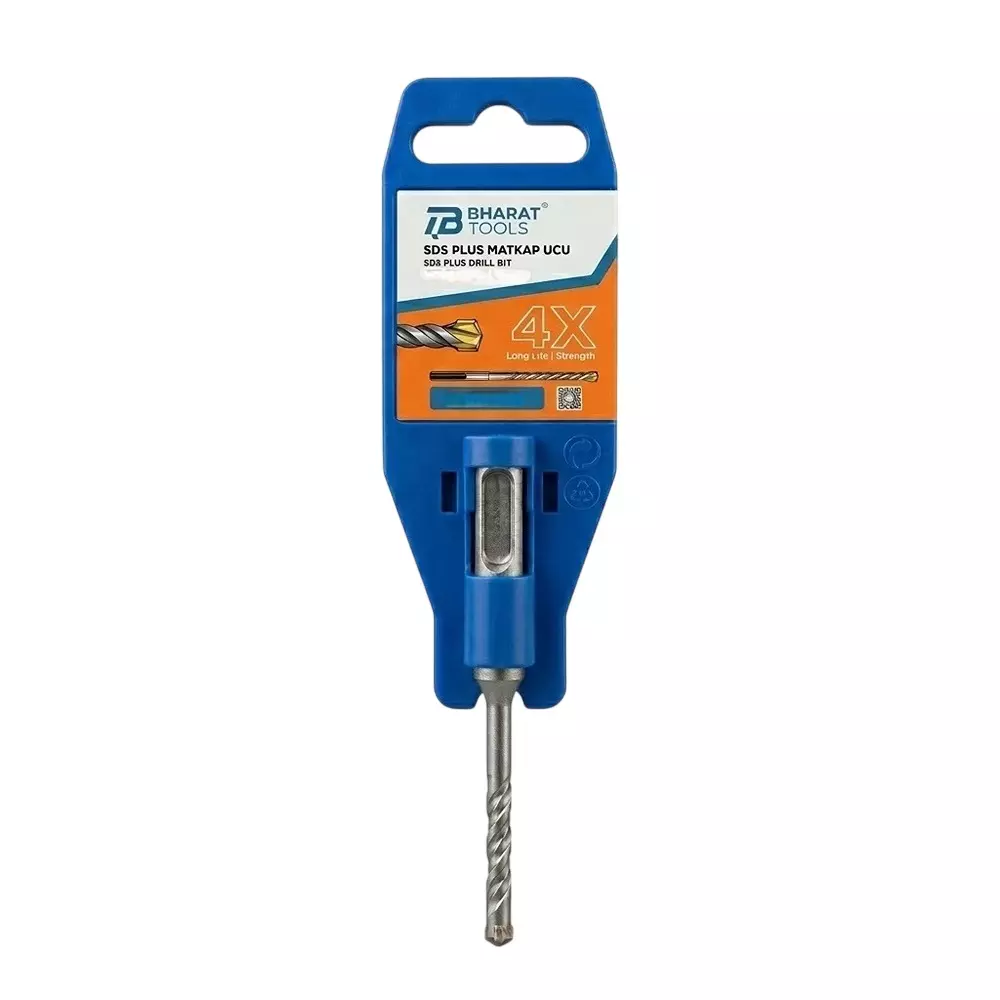 Bharat Tools TB DBP Drill Bit 22×340×400 mm Size Tungsten Carbide Tip Spiral Flute