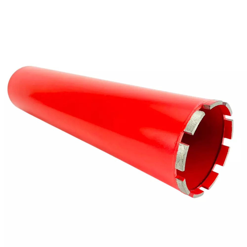 Yuri 63x470 mm Diamond Core Drill Bit M22 Grade Red Color for Concrete