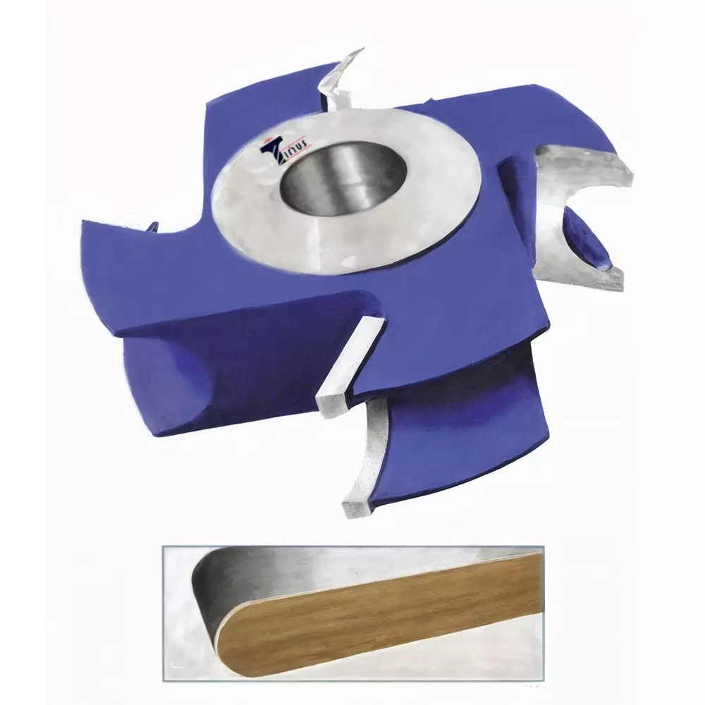 Timus TCT Brazed Half Radius Cutter TTB.HR.05, 125 mm Diameter x 30/35 mm Bore Size, TTB.HR.05.2512