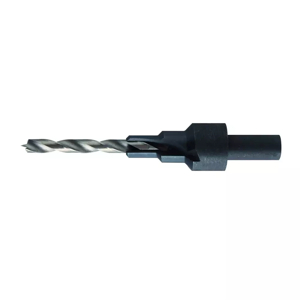 Hogert Technik Countersink Drill Bit Round Shank 5.0 mm Cutting Diameter and 90 mm Length, HT6D505