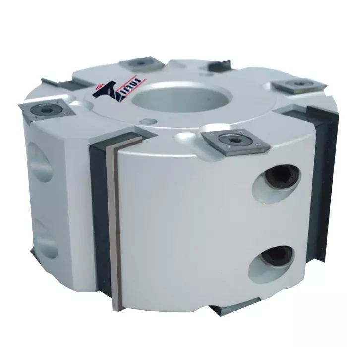Timus Planning Cutter Head 4 Wings TTR.PC.23, 125 mm Diameter x 35 mm Bore Size, TTR.PC.23.123551