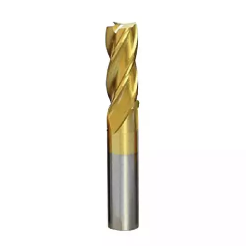 REZKA HSS Endmills Long 4 mm Size & 100 mm Length (Pack of 3 Pcs)