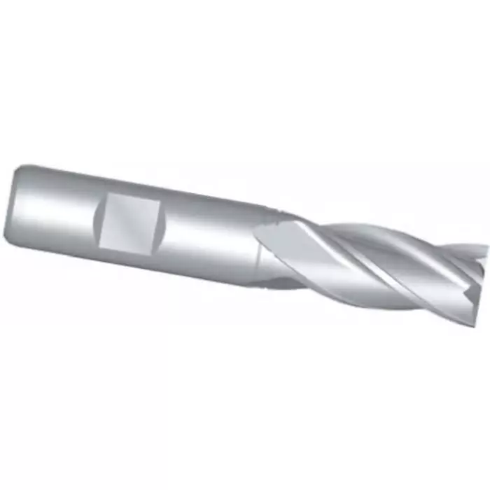 DORMER PRAMET End Mill 4.5 mm Cutter HSCo 6 Shank 13 Cut Length, C2474.5