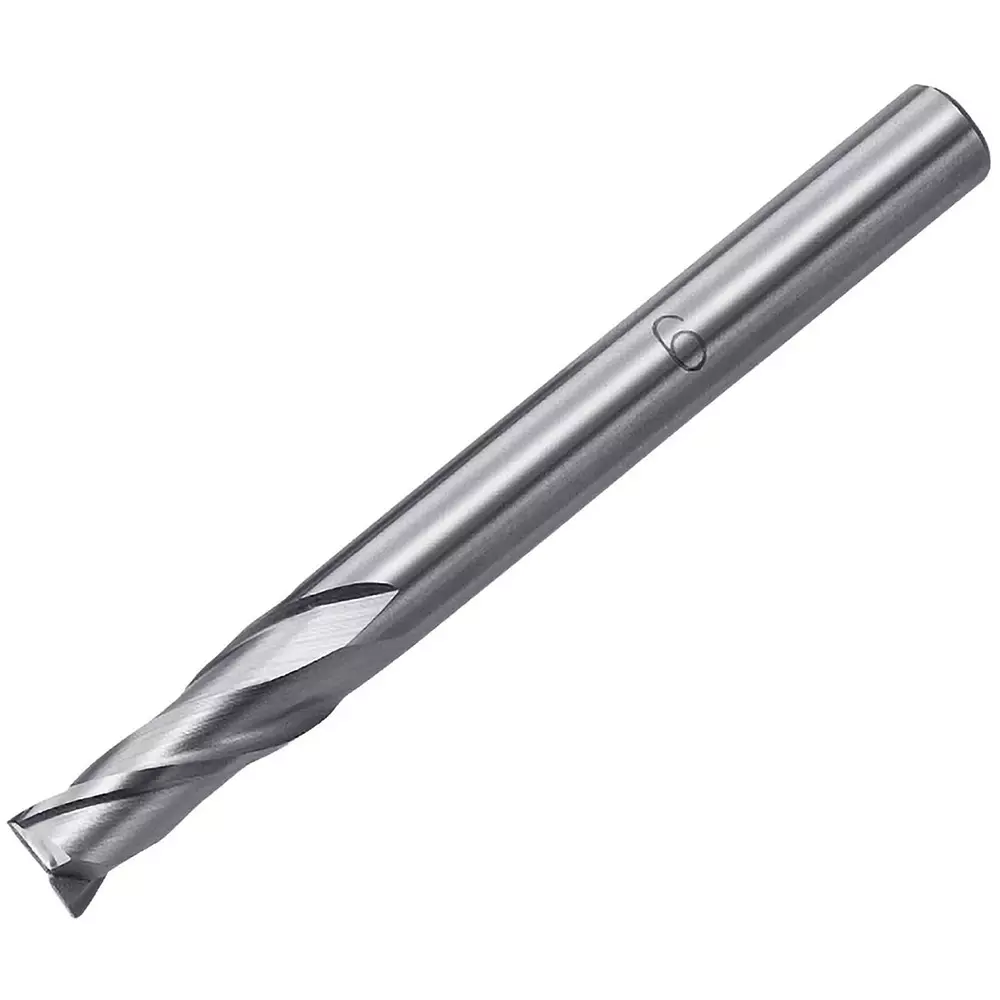 HOZAN End Mill Φ6 mm Shank Dia Square (2-Flute), K-280-6