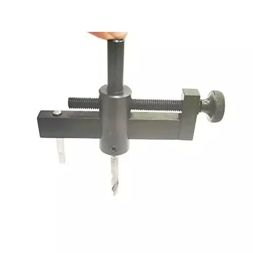 A.D INTERNATIONAL Adjustable & Sturdy Circle Cutter with 1-3/16 inch (30 mm) to 6-1/2 inch (165 mm) Cutting Range 500 RPM, MD-QJFV-T7W9