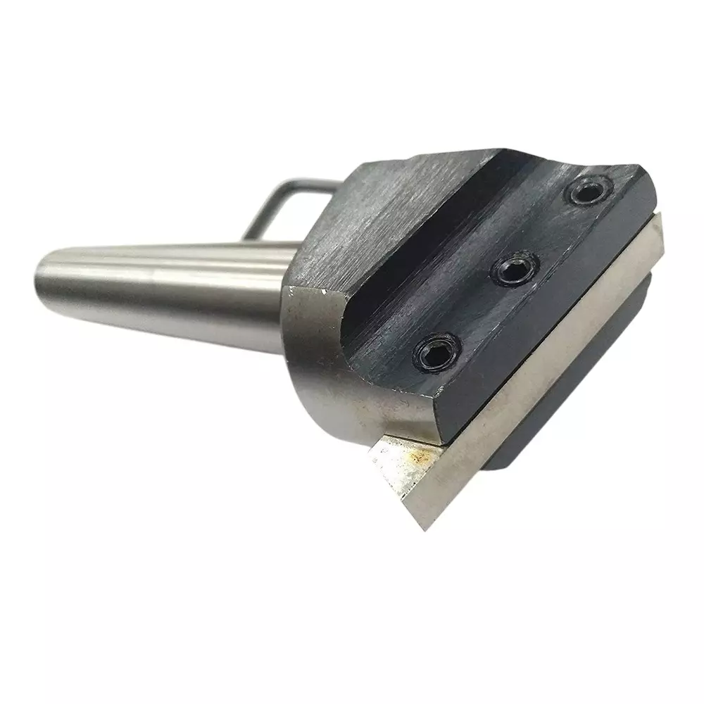 A.D INTERNATIONAL Fly Cutter with HSS Bit MT3 Shank M12 x 1.75 Drawbar for Lathe & Milling Machine, OT-PG8C-APEH