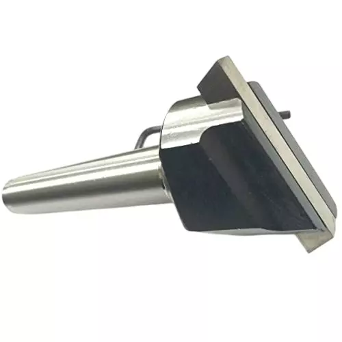 A.D INTERNATIONAL Fly Cutter with HSS Bit MT3 Shank M12 x 1.75 Drawbar for Lathe & Milling Machine, OT-PG8C-APEH