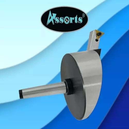 Assorts Fly Cutter with Carbide Inset Bit Tool Steel 100 mm Morse Taper 2MT Shank 12.7 mm
