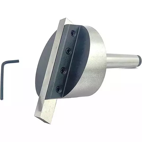 Buyohlic International Fly Cutter 3 inch (75 mm) Head Dia. 3MT Shank M12 x 1.75 mm Draw Bar with HSS Tool Bit for Milling and Lathe Machine, S9-UKPA-8N7H